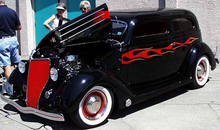 36 Ford Chopped Tudor Sedan