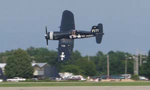 Vought F4U Corsair Air Show