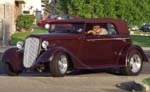 34 Chevy Chopped Victoria Convertible Sedan