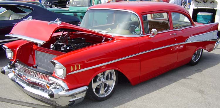 57 Chevy 2dr Sedan