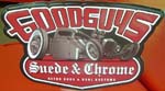 GoodGuys Suede & Chrome Sign