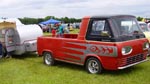 65 Ford Econoline Pickup w/Teardrop Trailer