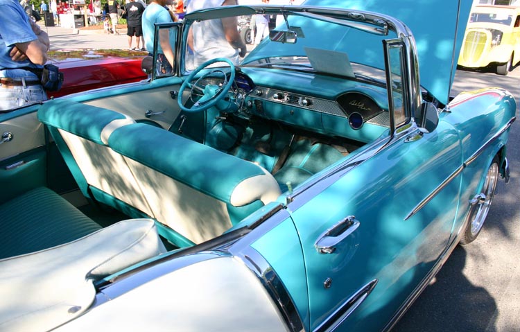 55 Chevy Convertible Dash