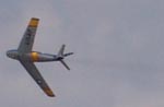 North American F-86 Flyover