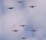 07 EAA Oshkosh Warbird Flyover