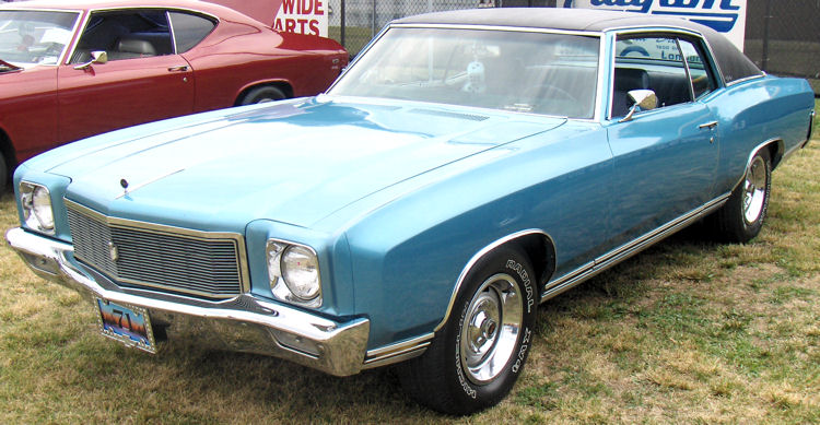 71 Chevy Monte Carlo 2dr Hardtop